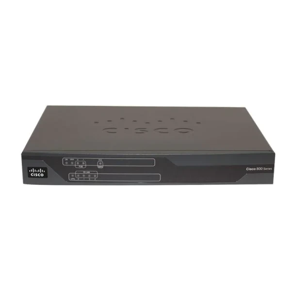 C881-K9, Cisco 881 Router, 4 ports/SSL VPN/Firewal